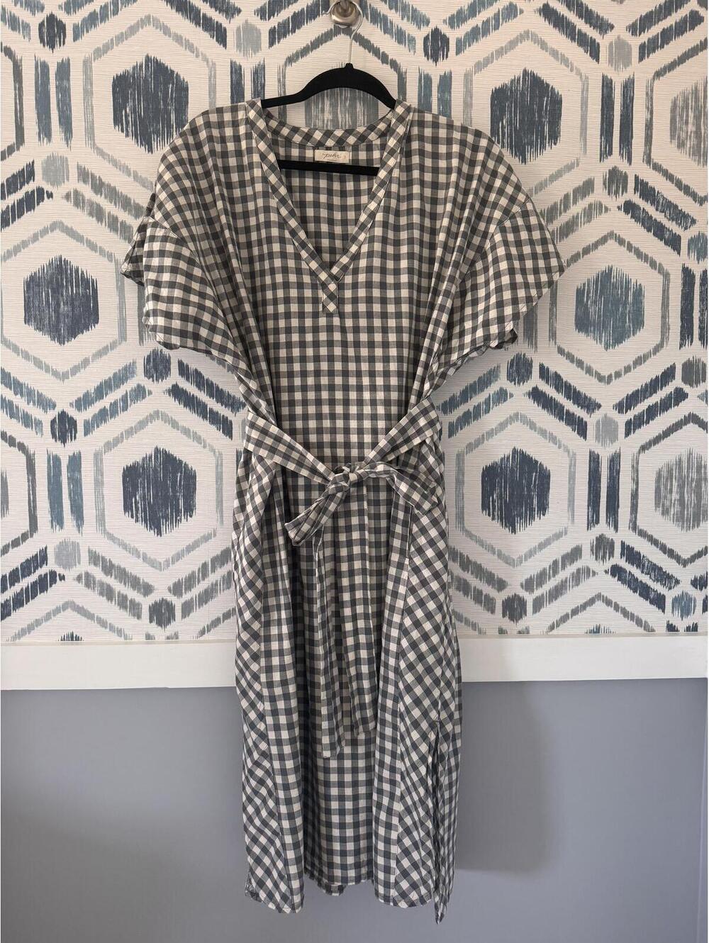 Pehr Gingham Midi Dress